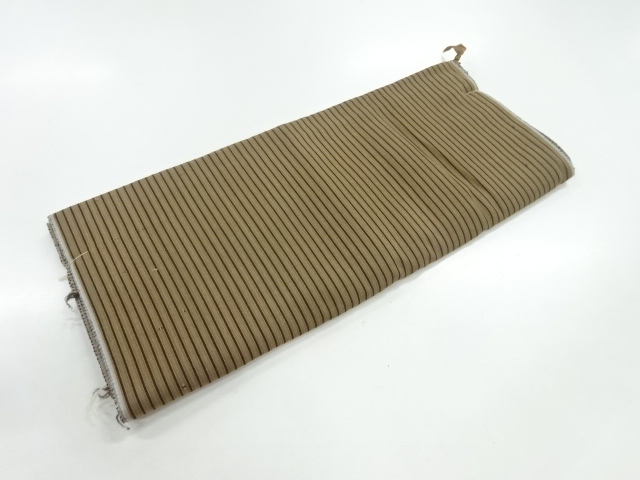 JAPANESE KIMONO / ANTIQUE ARAIHARI FOR KIMONO / SILK / WOVEN STRIPE